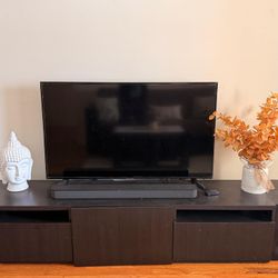 Tv Table With Three Drawers