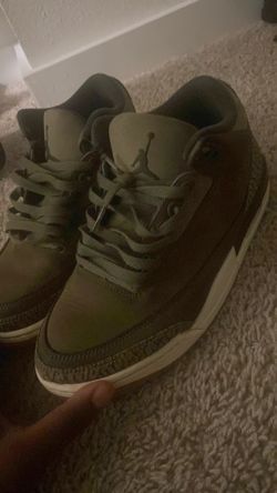 jordan 3s olive green