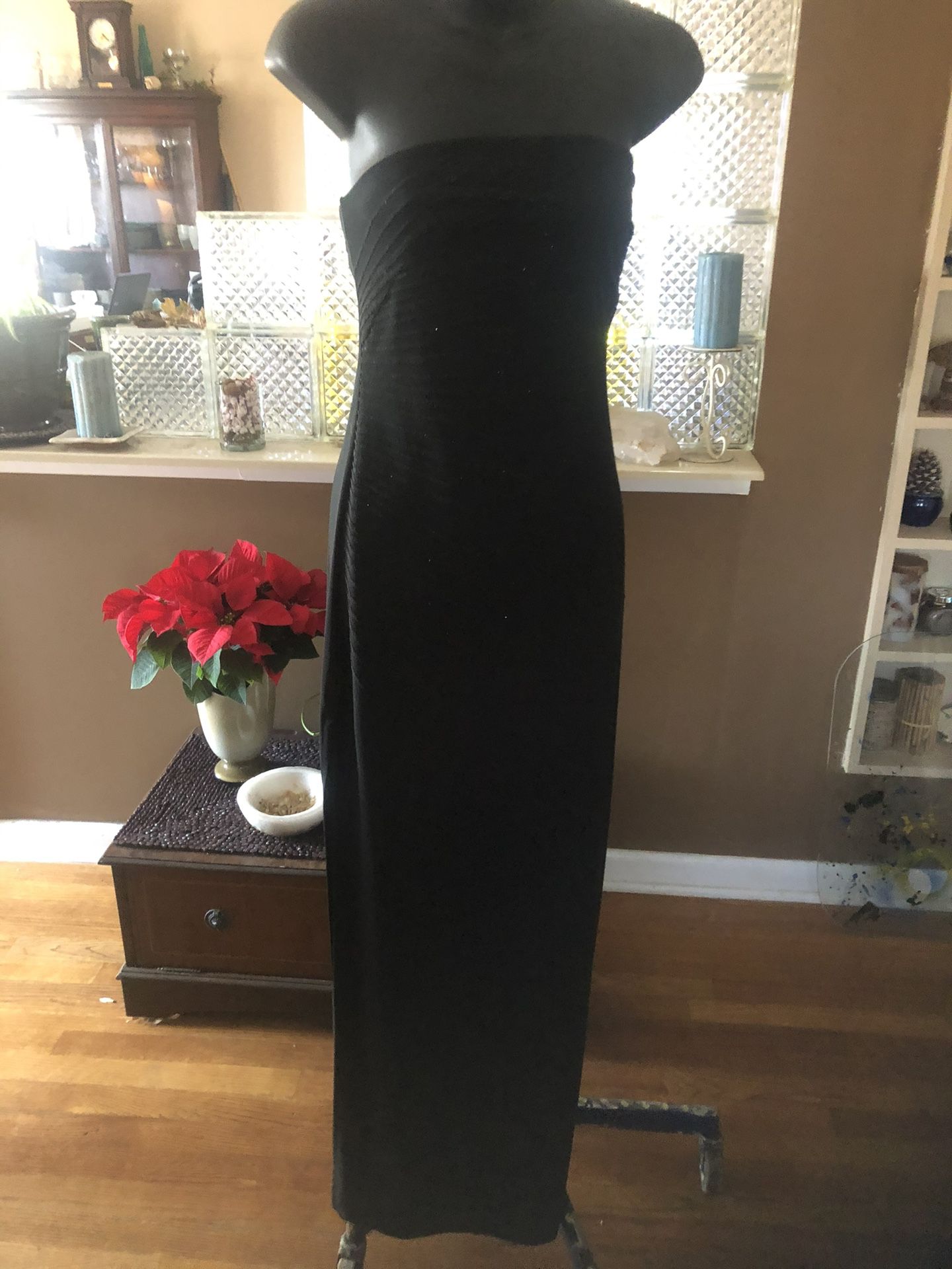 Strapless Evening Gown