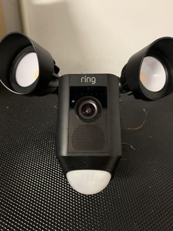 RING Camera with Flood Lights