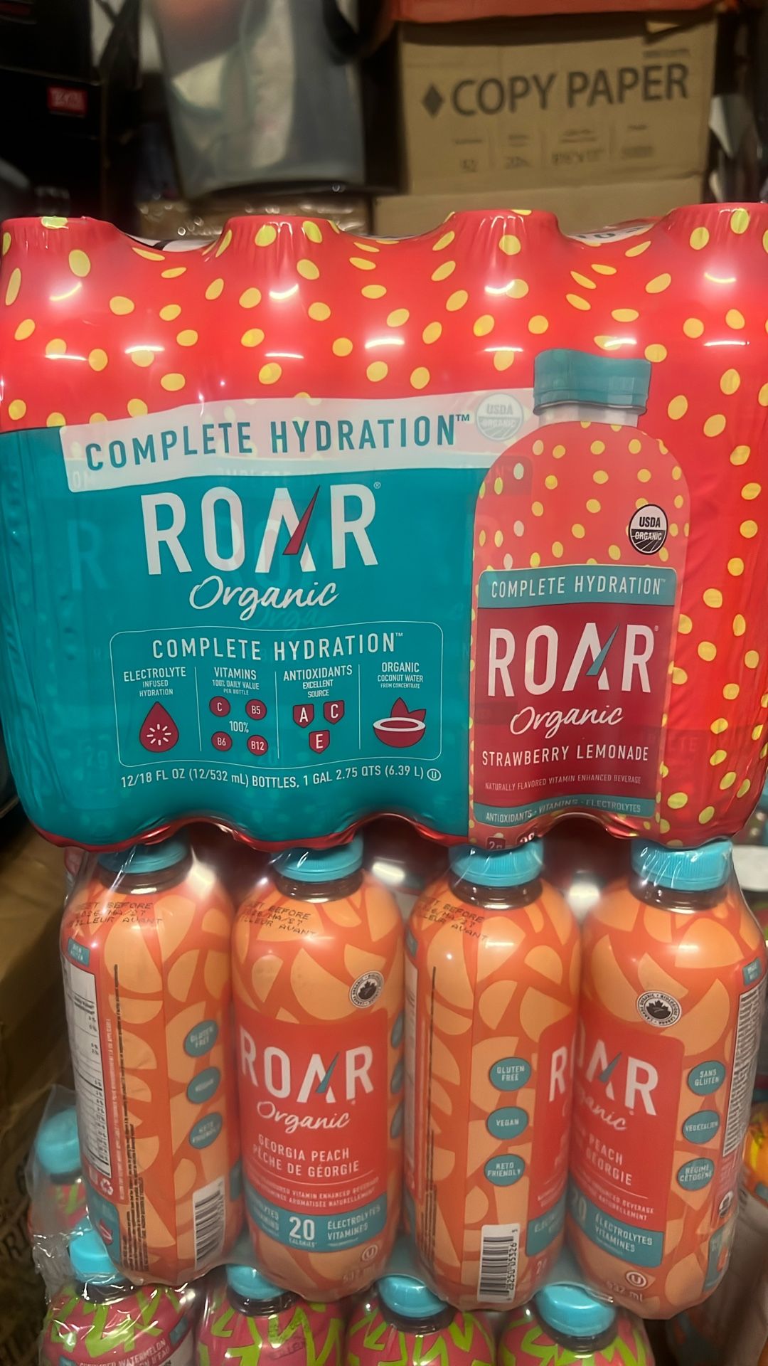 Roar Organic Electrolyte Drinks