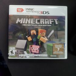 minecraft new nintendo 3ds edition