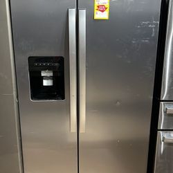 WHIRLPOOL WRS315SDHZ 24.6-cu ft Side-By-Side Refrigerator