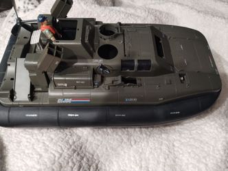 1984 Hasbro GI Joe Killer WHALE Hovercraft with driver