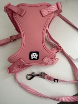 Brand New Vibrant Life Cat Harness & Leash Set - Solid Blush (Size Small)