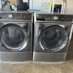 Washer and dryer jumbo set