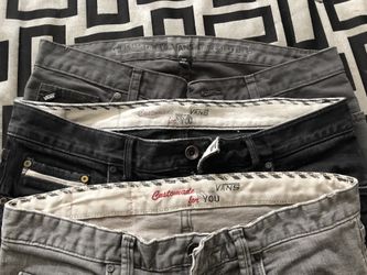 3 Vans Slim Men’s Jeans Great Condition