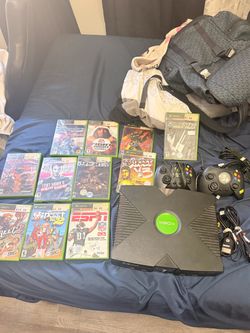 Original Xbox Console Bundle with Games and Controllers