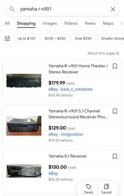 YAHAMA Stereo Receiver R-V901