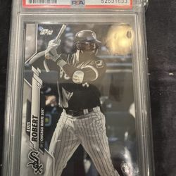 Luis Robert 2020 Topps Rookie Card Psa Gem MT 10 