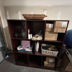 Cherry Wood Bookshelf