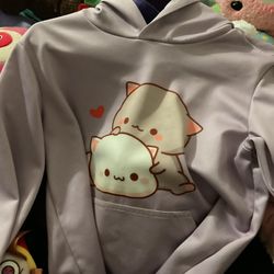 Girls medium hoodie, Kawaii style