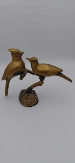 Vintage Brass Cardinals