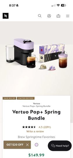 Nespresso vertuo pop