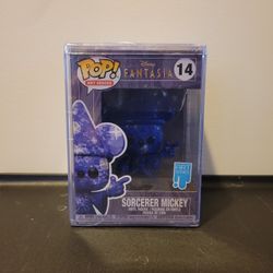 Funko Pop Sorcerer Mickey Art Series #14 Disney Fantasia