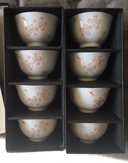 Kotobuki - Minimalist Floral Tea Cups - Made in Japan