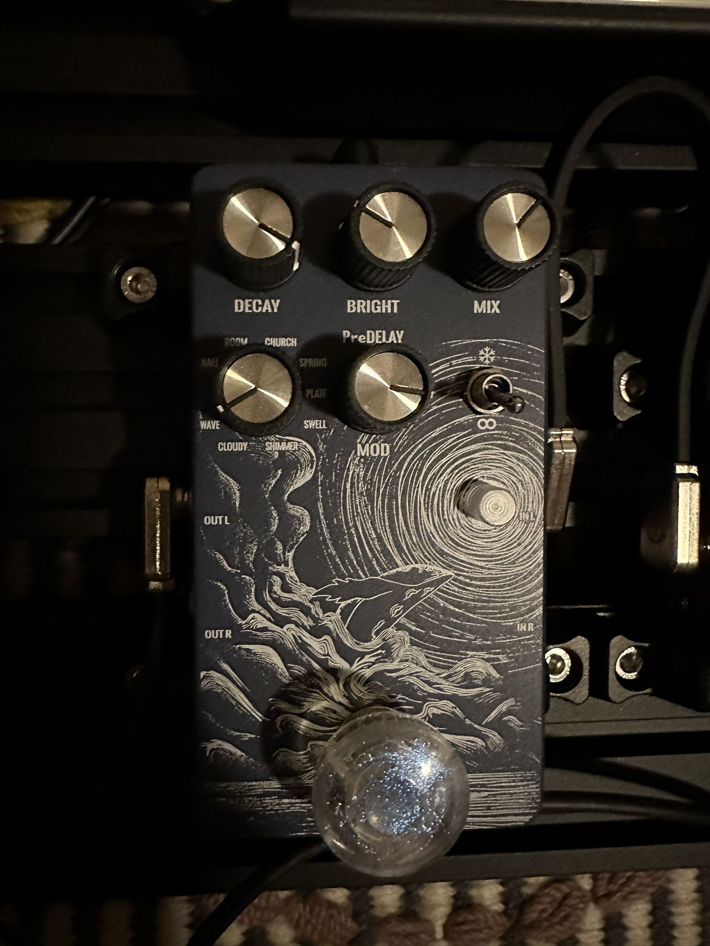 ALABS Cetus Reverb Guitar Pedal