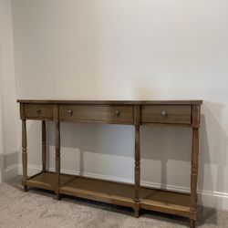Wooden Entry Table