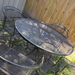 mesa de patio