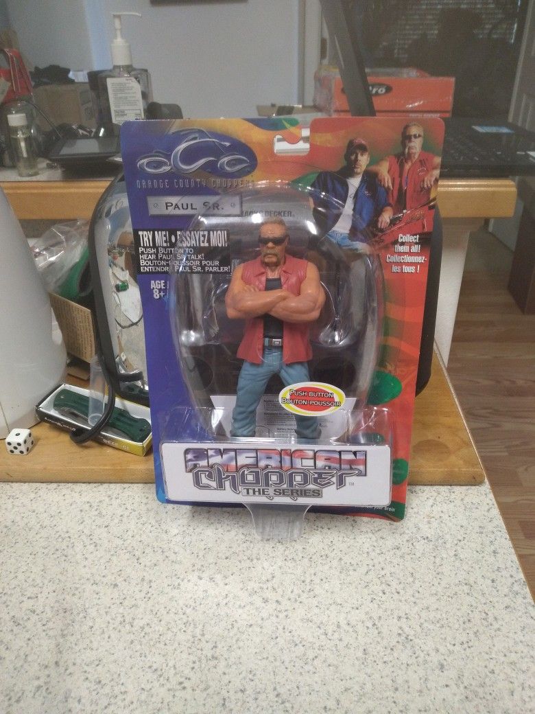 Occ Paul Sr. Figurine. New Still In Package