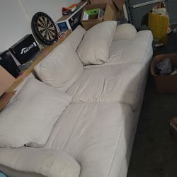 White Cloth Couch