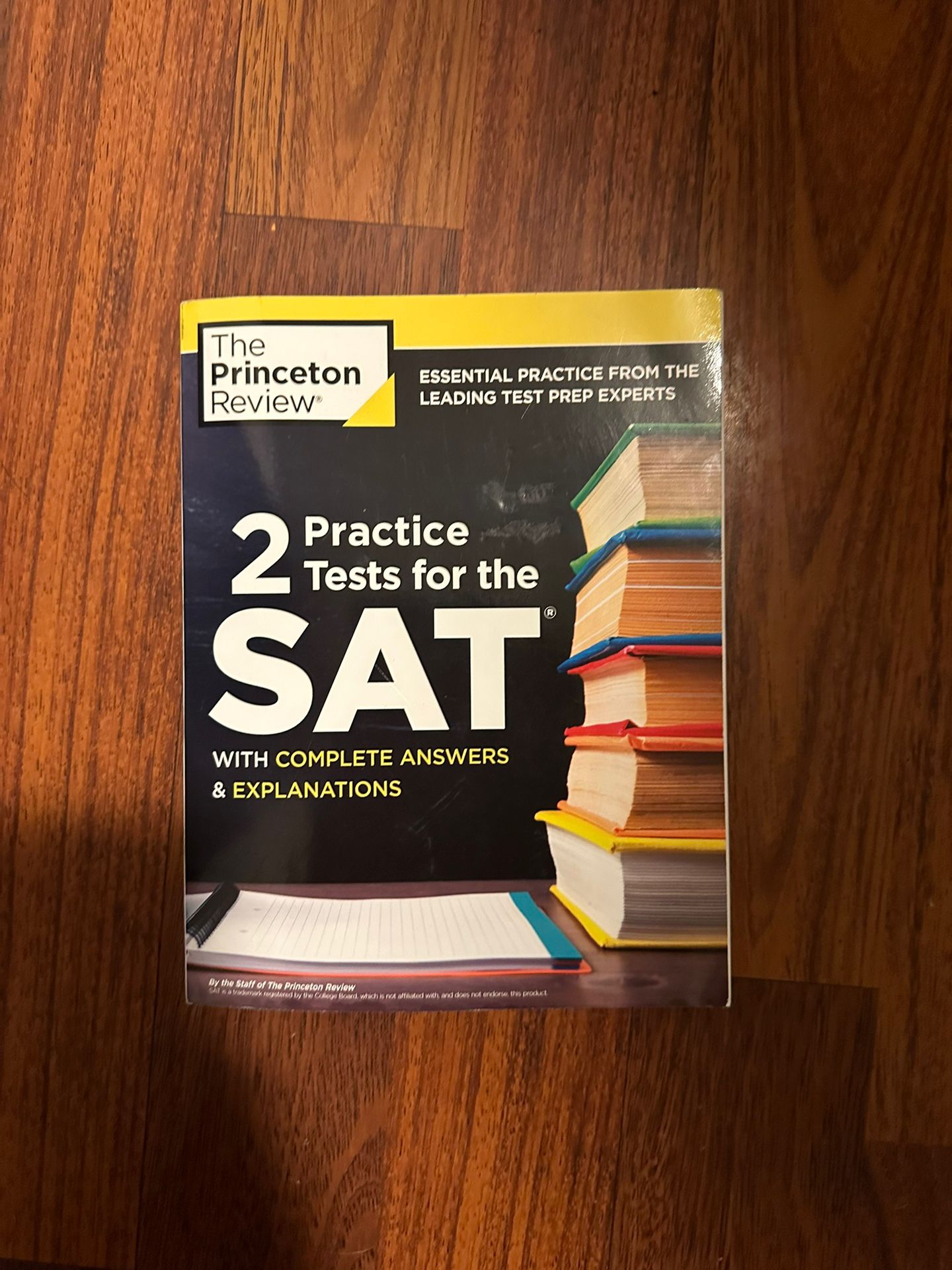 SAT preparation test book
