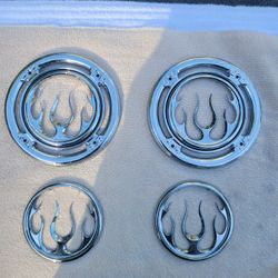 Harley Touring Speaker Grills