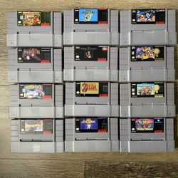 Super Nintendo Games