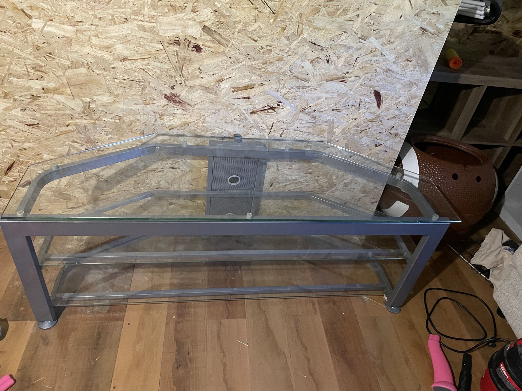Glass Shelf Tv Stand 