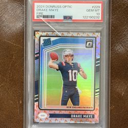 2024 Drake Maye Fire Emoji