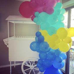 Ballon Garland and Cart