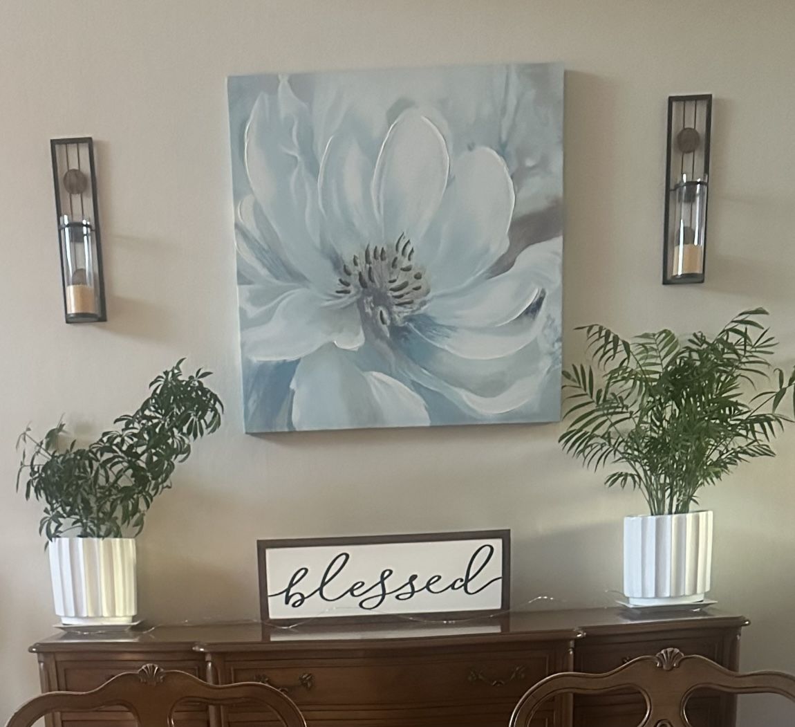 Large Floral Painting