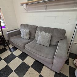 Gray Loveseat,  Good Condition, $200 Is The Lowest