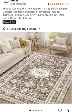 5x8 washable rug