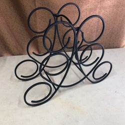 Wine Bottle Rack     13”h     17” Wide   Metal