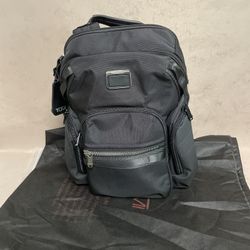 TUMl Black ALPHA BRAVO Navigation Backpack