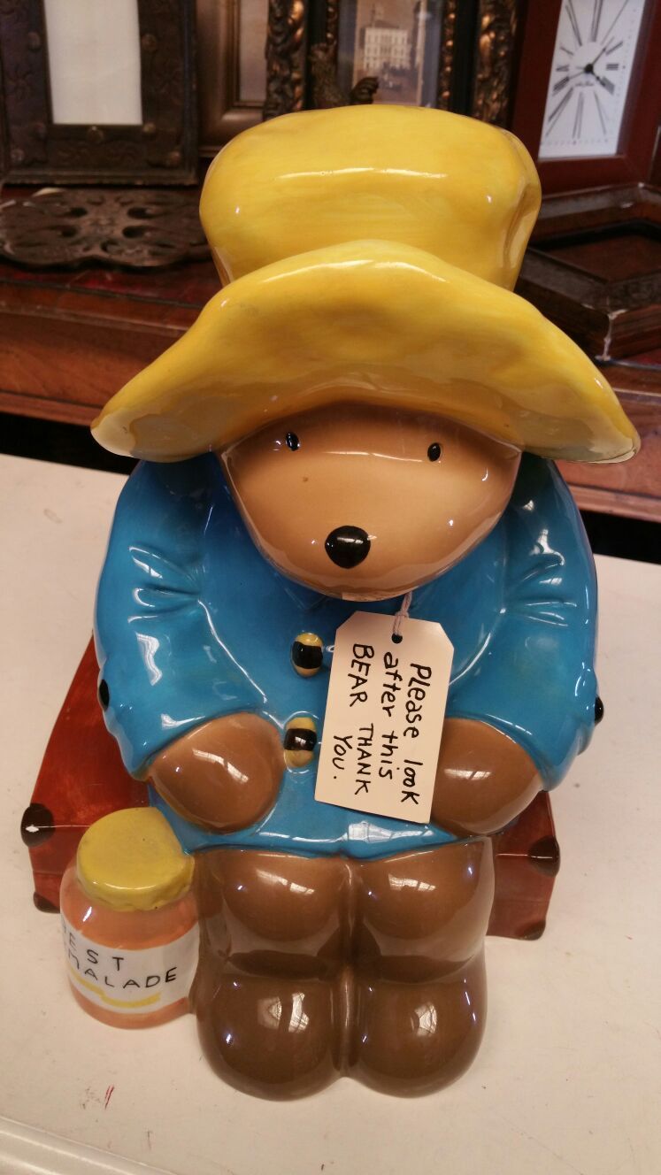 Treasure Craft 1998 Ltd. Ed. Paddington Bear Cookie Jar - #203/1000.