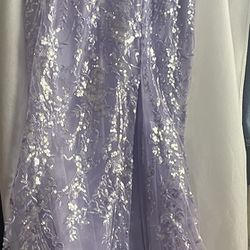 Purple Prom Dress Never Worn 