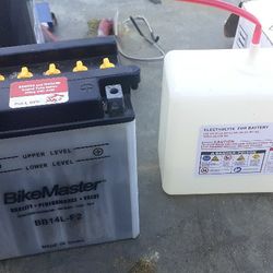 Motorcycle Batteries  $25 ea