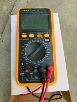 Victor VC9804A+ Digital Multimeter