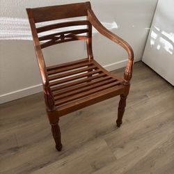 Solid Wood Comfy Chair