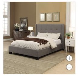 Macallister Upholstered King Bed