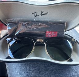 New Ray Ban Classic Clubmaster RB3016 Size 51 Original