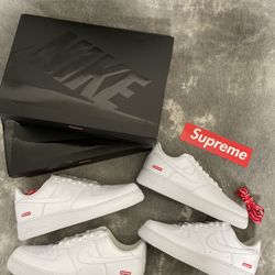 Nike Air Force 1 Low “Supreme White” 13 M / Brand New  Size 10 M 