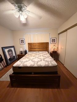 Queen bed