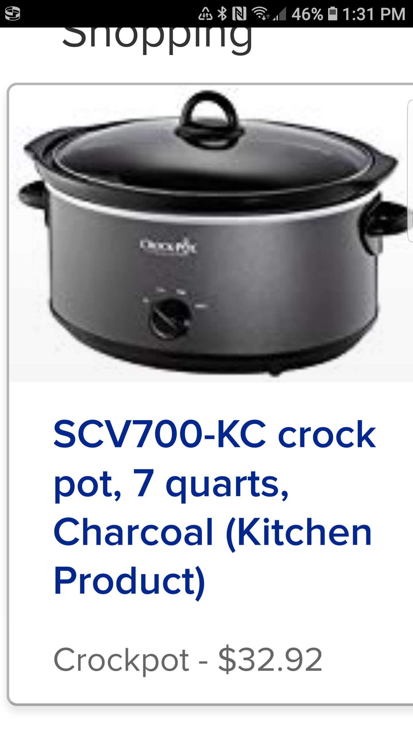 Crock pot ..new condition