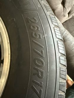 Rim and tires