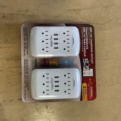 USB/AC Charging outlet