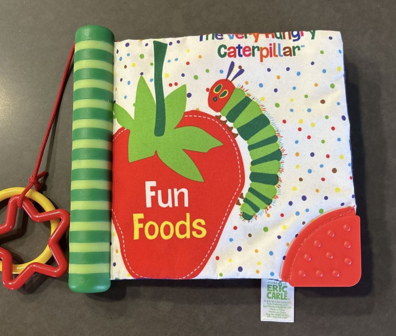 The Very Hungry Caterpillar Soft Crinkle/Teething Book