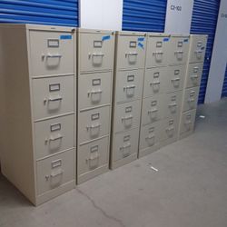 Metal File Cabinet With Key 6 Available $70 Each